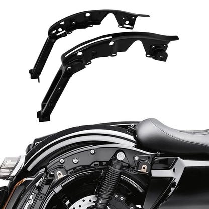 Gloss Black Rear Fender Support Kit for Harley Touring Road Glide (2014 - 2025)