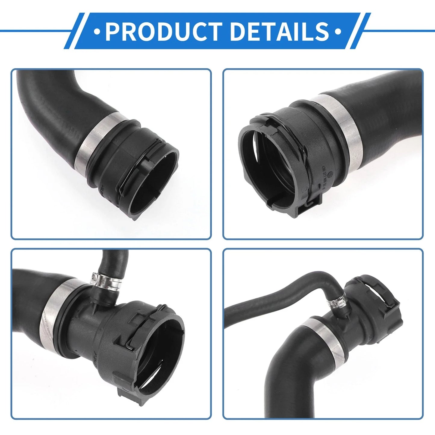 Radiator Hose for BMW 5 F10 518d Saloon Diesel (2013 - 2016)