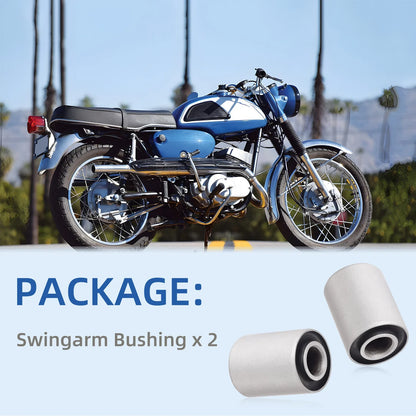 2pcs Swingarm Bushing Rear Arm Bushing for Yamaha TTR90/TTR90E (2000–2007)