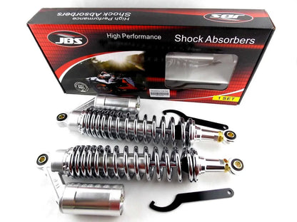 365mm JBS Rear Air Nitrogen Cell Shock Absorbers for Kawasaki ZRX1100 (1997-2001)
