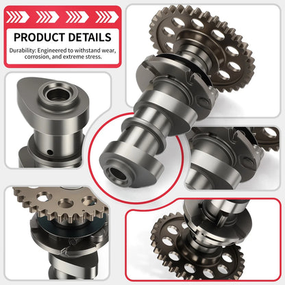 Intake Exhaust Camshaft + Cam Timing Chain for Kawasaki KFX400 (2003–2006)