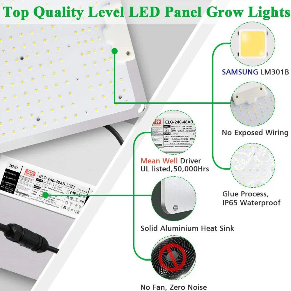 1000W LED Grow Light Full Spectrum for Indoor Plants