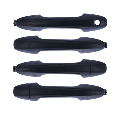 Door Handle Outer Black Set 4 for Toyota Hilux/RAV4 (2012–2020)
