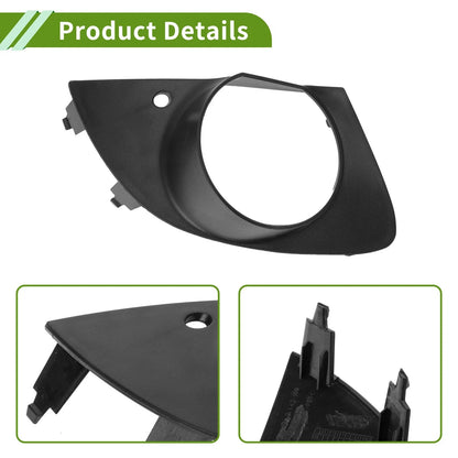 1 Pc Car Front Right Fog Light Grill for BMW E65 E66 Black (2006-2008)
