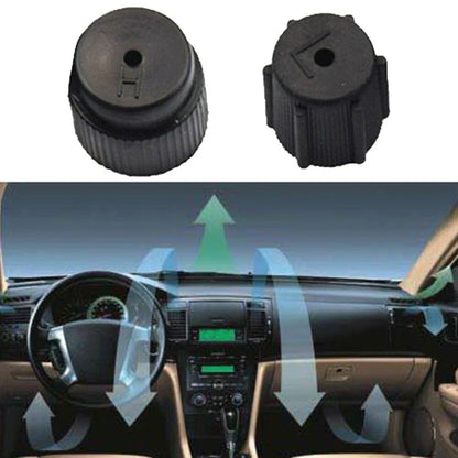 Valve Cap Set 16mm & 13mm Covers for Car AC System