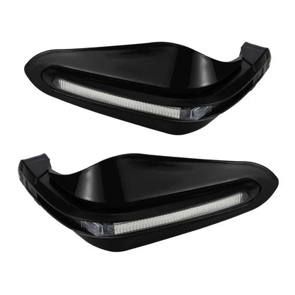 With LED Light ABS Handguard 15-22mm Handlebar Protector