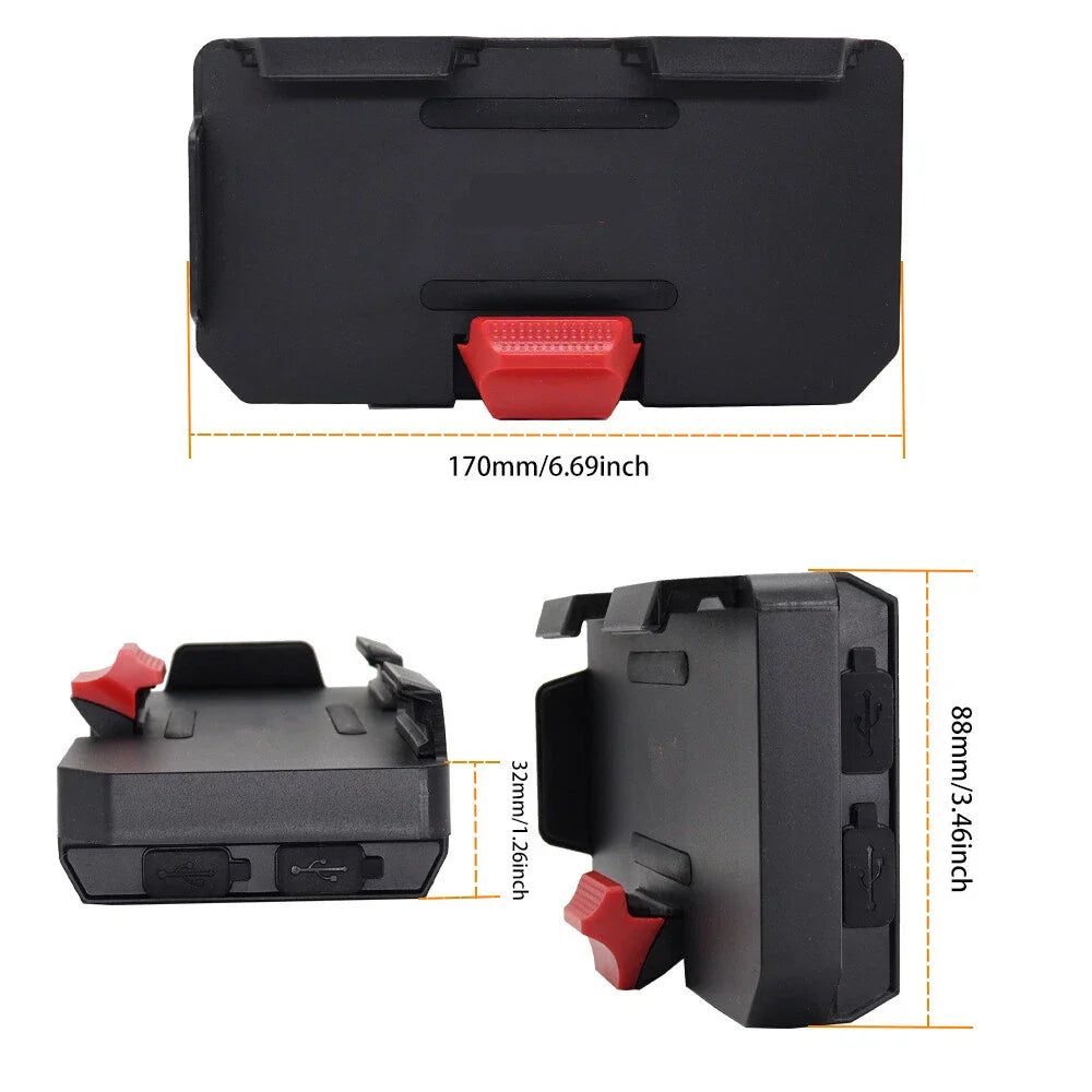Wireless Charging Navigation Bracket for BMW R1200GS R1250GS F750GS (2013-2023)