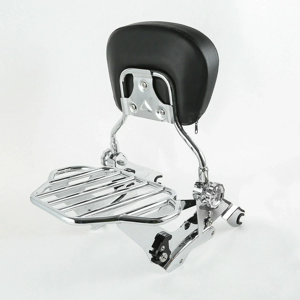 Sissy Bar Luggage Rack Backrest Docking Kit for Harley Touring (2014-2024)