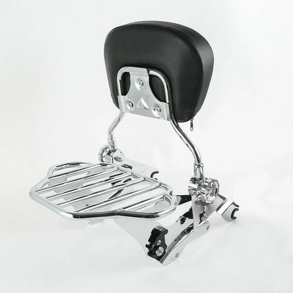 Sissy Bar Luggage Rack Backrest Docking Kit for Harley Touring (2014-2024)