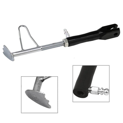 Adjustable Non-Slip Black Motorcycle Foot Side Stand for Make & Model