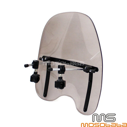 Front Windshield for Honda Shadow ACE/RS/Spirit 750, Yamaha V Star 650 (2000-2009)