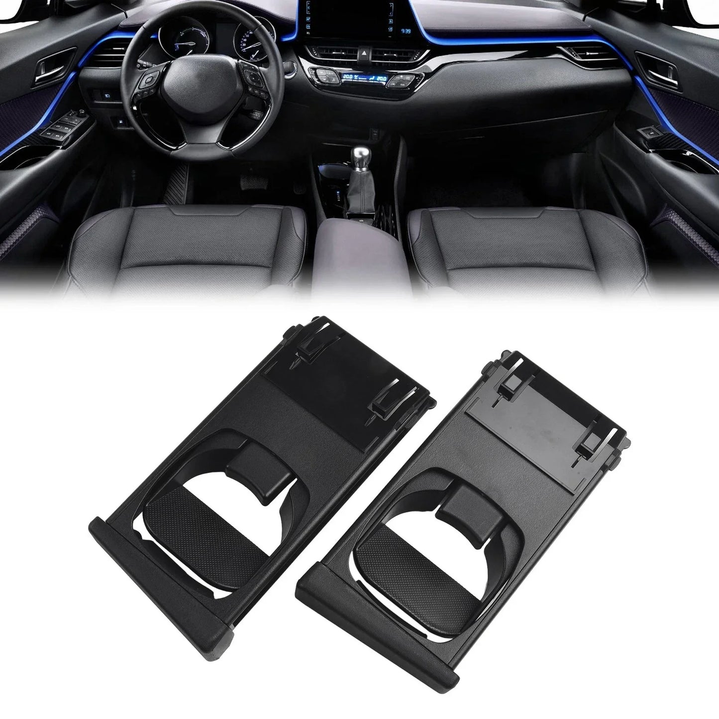Pair Cup Holder for Toyota Hilux-Vigo SR Pickup (2004–2015)