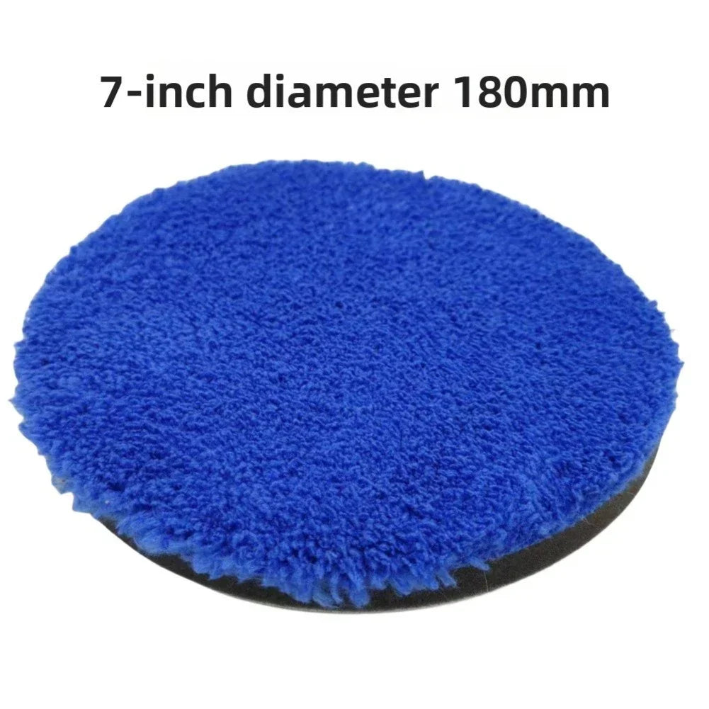 Wax Collector Pad Microfiber Sponge for DA/RO Polisher Car Use