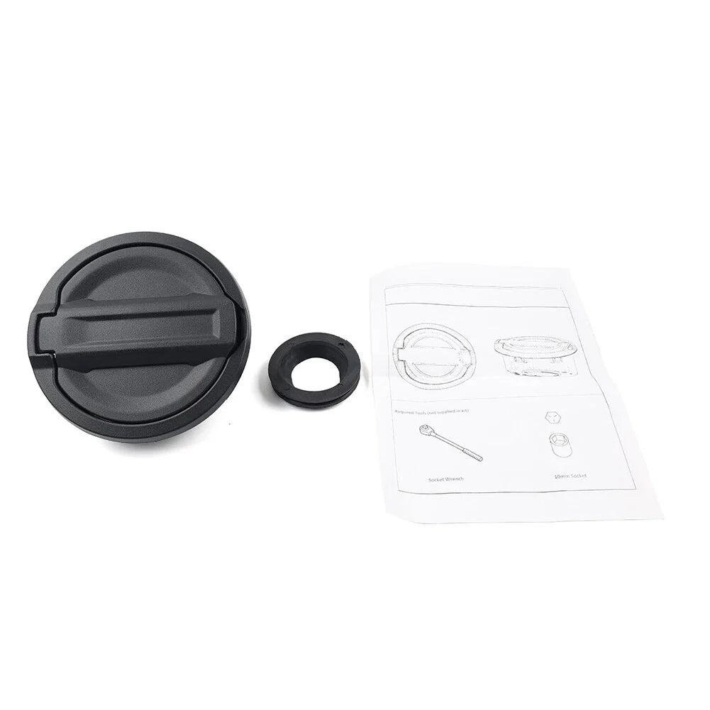 Fuel Tank Door Cover for Jeep Wrangler JL Gladiator JT (2018-2023)