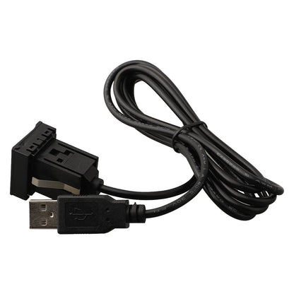 USB Dual USB Extension with Dust Cover