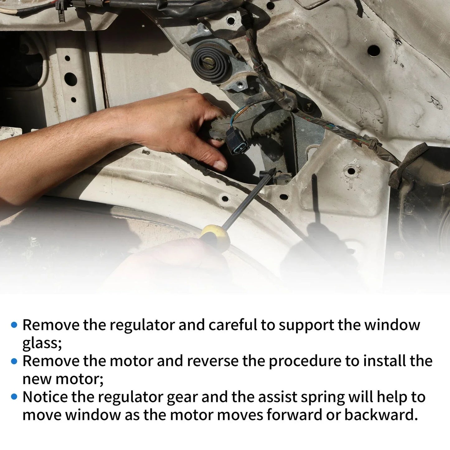 Power Window Regulator Lift Motor for Hyundai Tucson 2015-2020