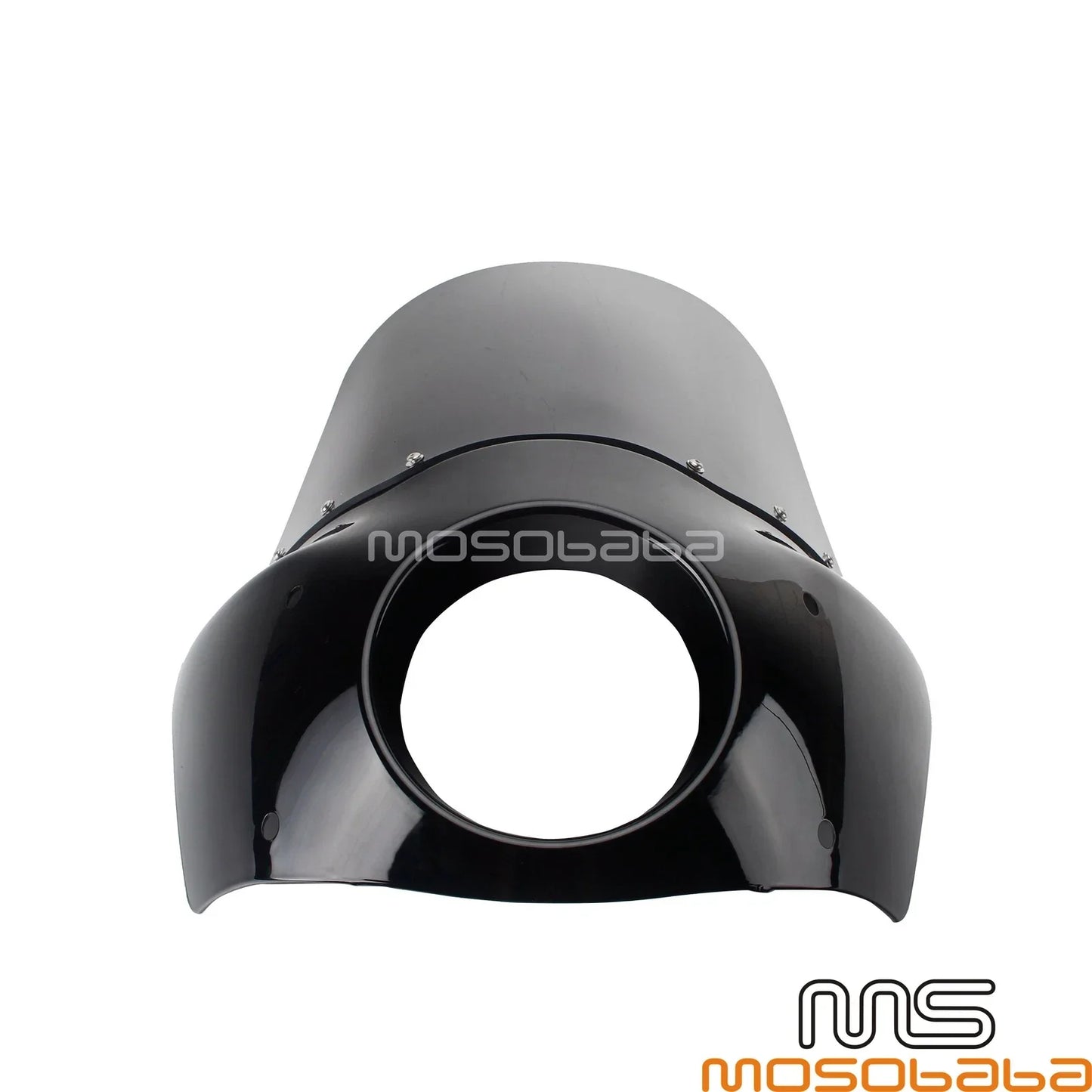 15" Dark Smoke Windshield Headlight Fairing for Harley Softail 114/117 (20+)