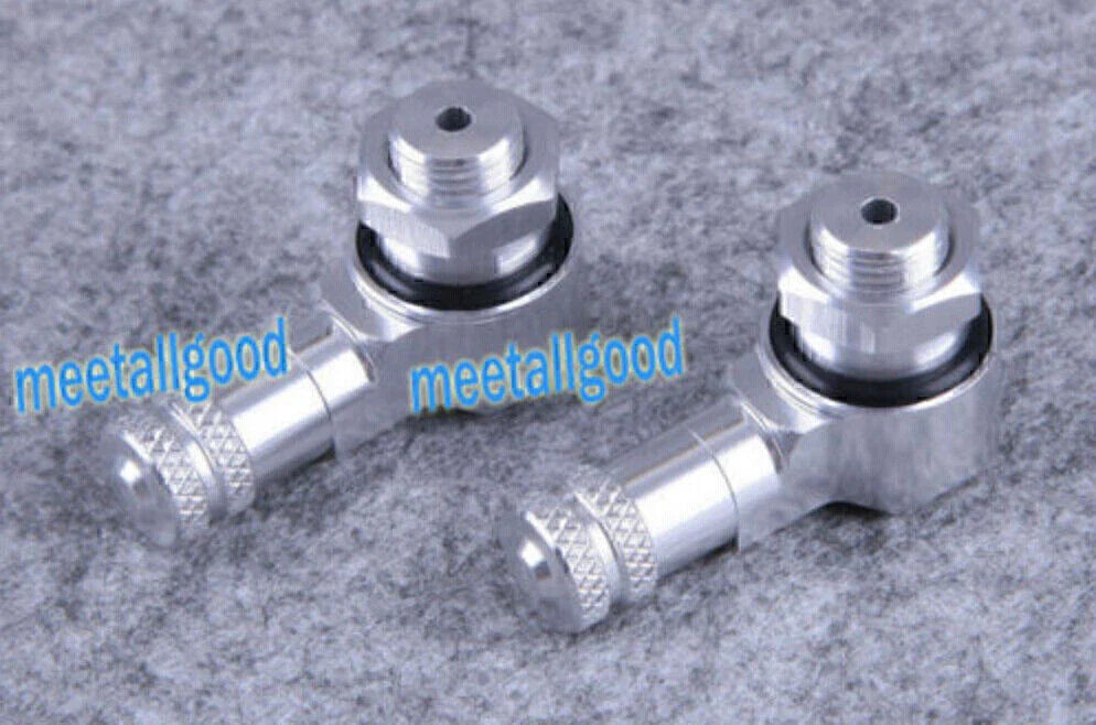 11.3mm Tyre Valve Stem Caps 90 Degree for Honda BMW Suzuki Kawasaki