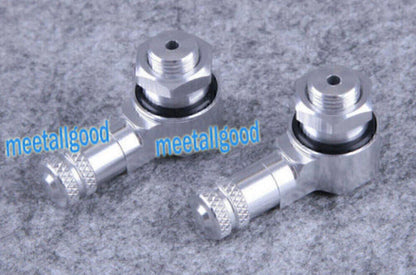 11.3mm Tyre Valve Stem Caps 90 Degree for Honda BMW Suzuki Kawasaki