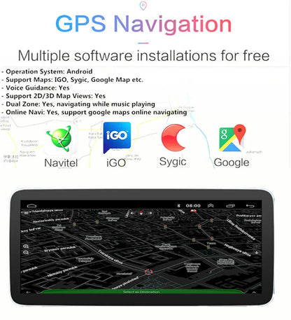 12.3" Android 13 Stereo Radio GPS for Benz W164 X164 (2006-2012)