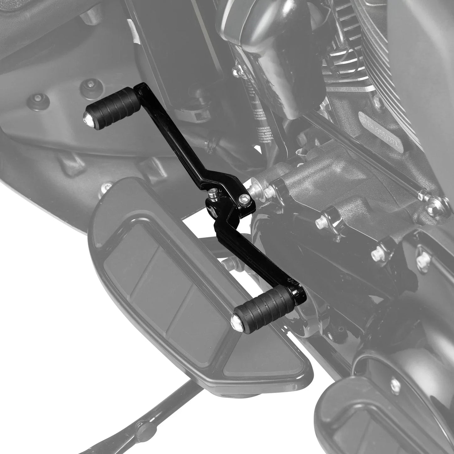 Gloss Black Heel Toe Shift Lever for Harley Street Glide (1988-2024)