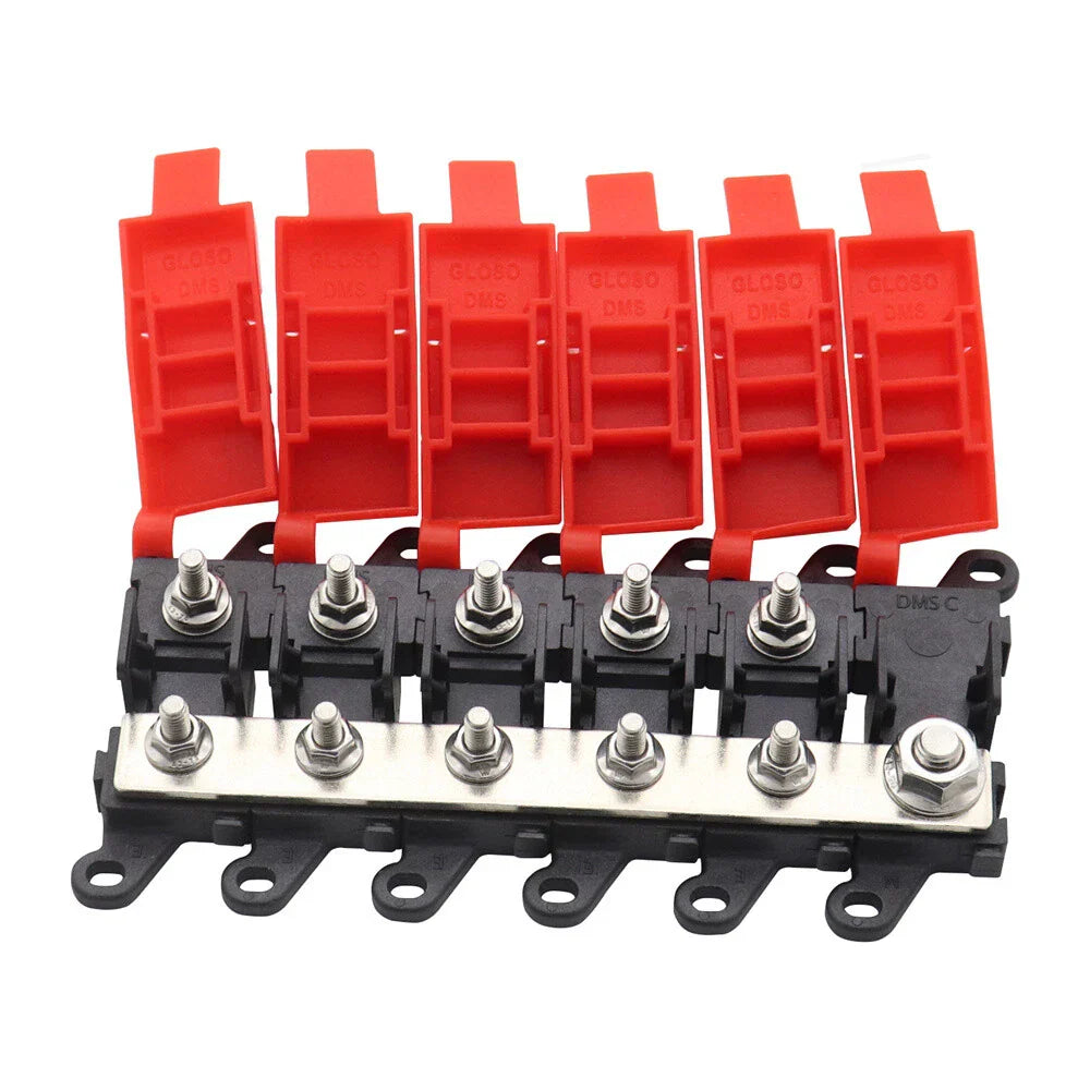 5-Way Fuse Holder 200A Multi-Pole Fuse Block for AU