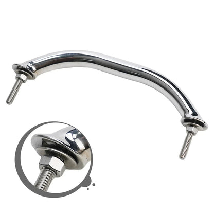 Handrail / 8'' / Polished Stainless Steel for Boat/Yacht