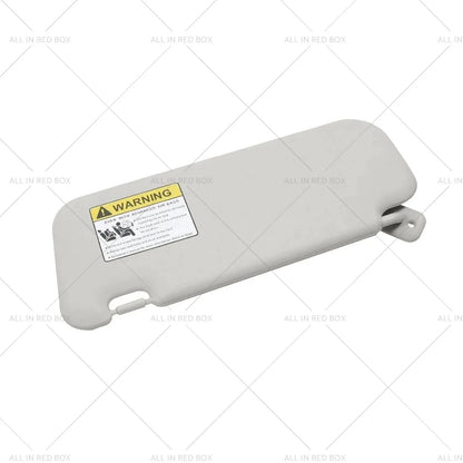 Gray Right Driver Side Sun Visor for Mazda 3 (2010-2013)