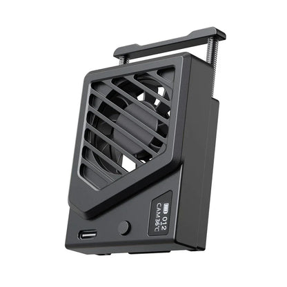 Aluminum Alloy Camera Cooling Fan & Cable for Sony, Canon, FUJIFILM, Nikon