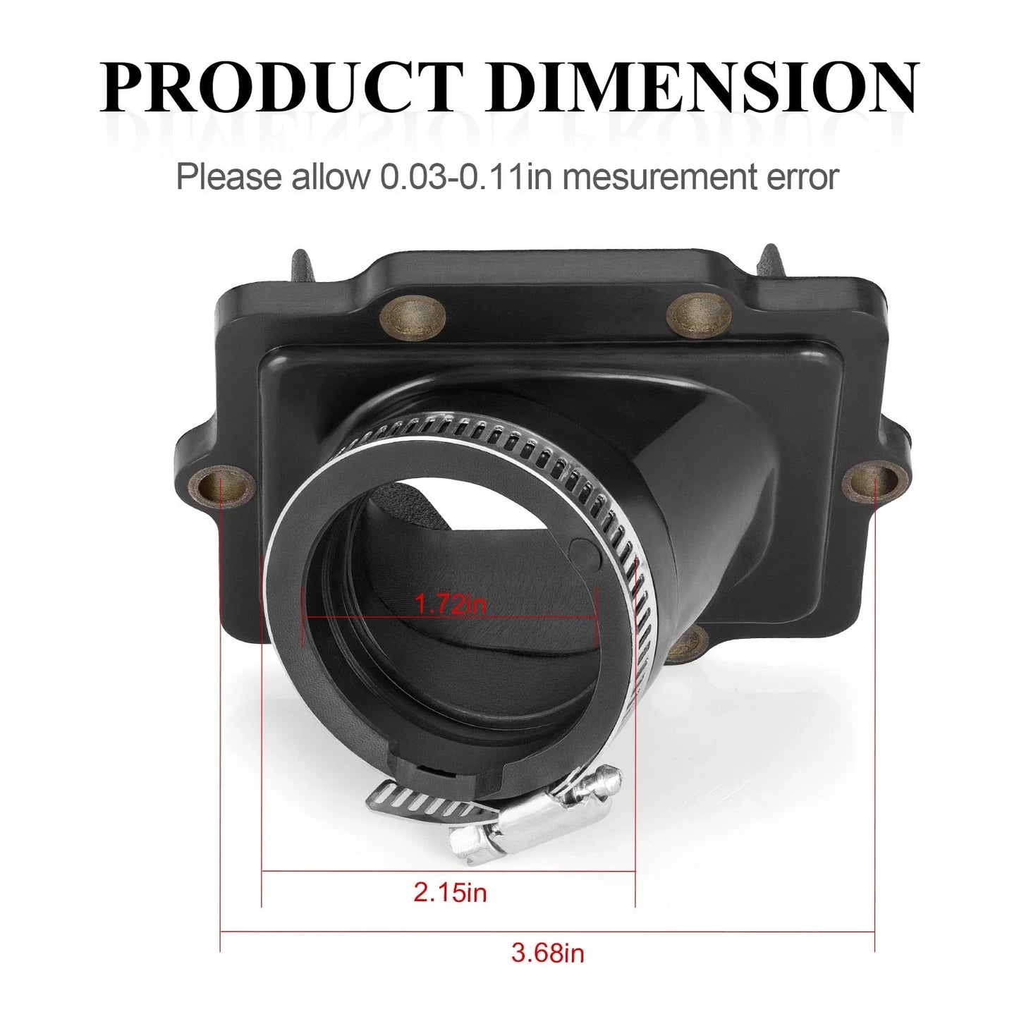 CARBURETOR HOLDER for Kawasaki KX 500 (1989–2004)