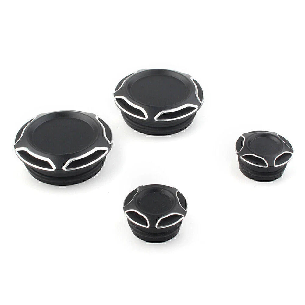 Black Frame Bar Screw Hole Dust Cap Cover for Ducati Scrambler 800 (2015-2023)