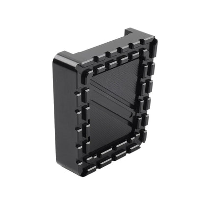 Small Brake Pedal Pad Cover for Harley Sportster XL 883 1200 Softail FXST Dyna (2004-2023)