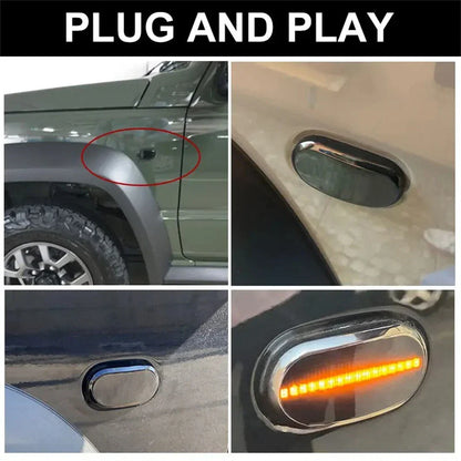 LED Dynamic Side Marker Turn Signal Lights for Suzuki Jimny (2018-2023)