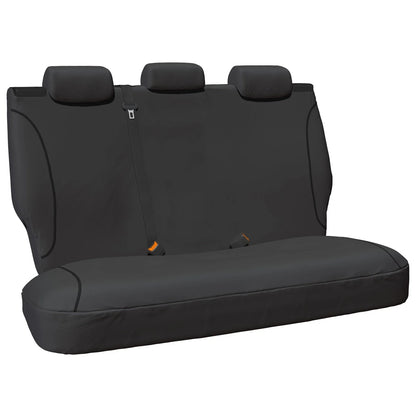 Grey Canvas Custom Fit Rear Seat Cover for Ford Ranger PX (2011 - 2015)