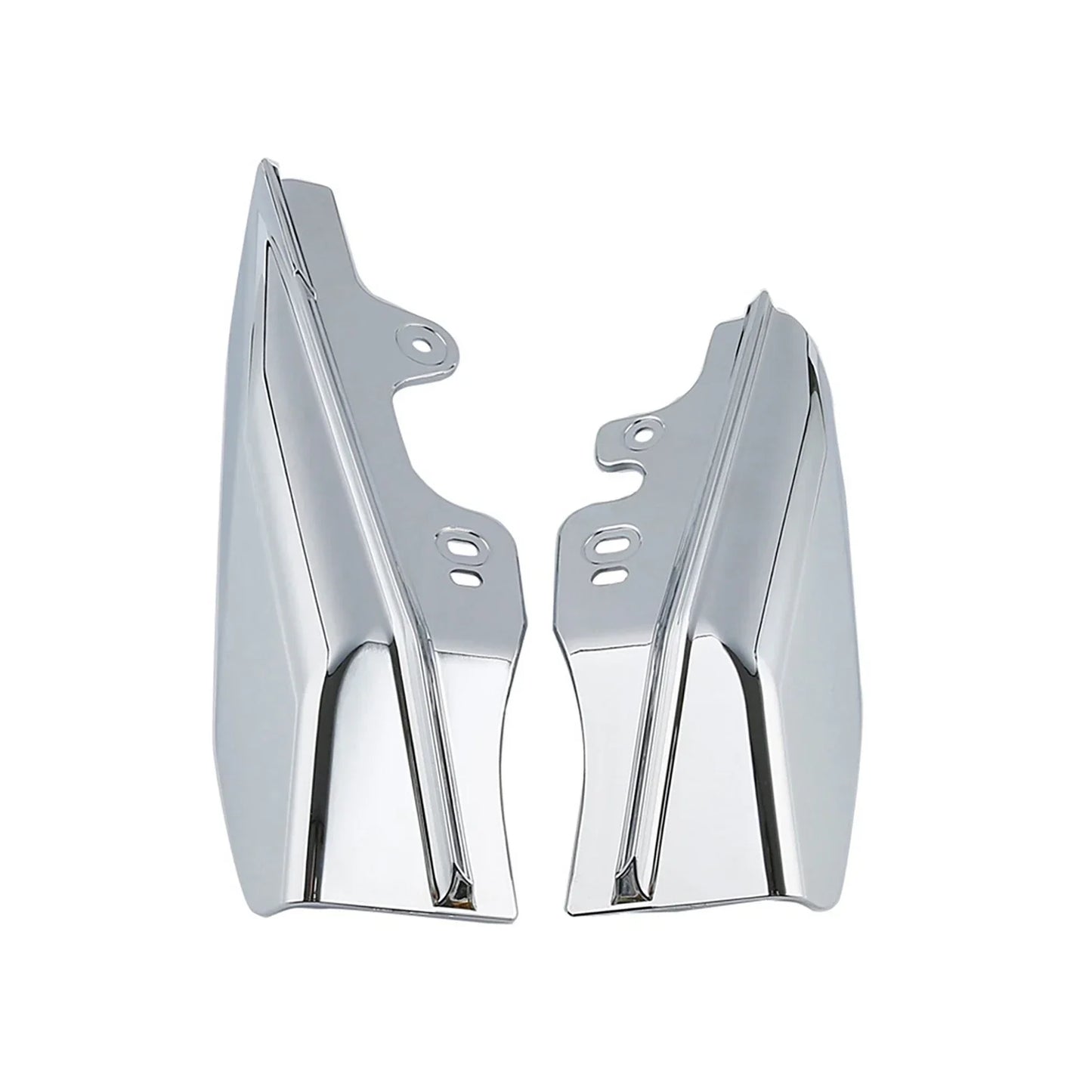 Mid-Frame Air Deflectors Chrome for Harley Electra Glide King (2001-2008)