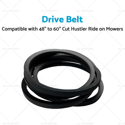 Drive Belt for Hustler Ride-On Mowers 48" 54" 60" Cut