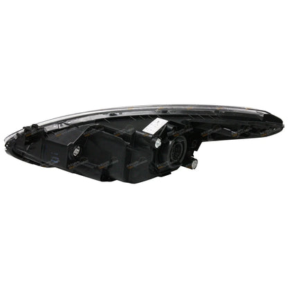 LH+RH  Black Headlights for Mazda 2 (2007 - 2014)