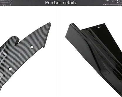 Rear Bumper Spoiler Lip Diffuser Winglet Side Skirt for AU Car Models