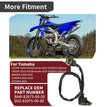 LH MAP CONTROL KILL BUTTON SWITCH for YAMAHA WR450F (2024–2025)