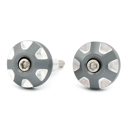 CNC Aluminum Motorcycle Handle Bar Grip End Caps for BMW R18 (2020-2023)