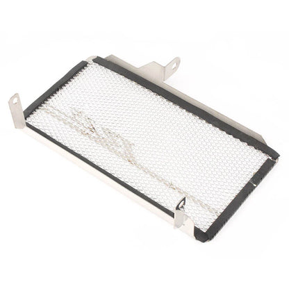 Silver Radiator Guard Grill Cover for Yamaha YZF R-25 (2014-2017)