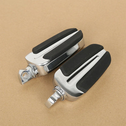 10mm Male Mount Foot Pegs for Harley Dyna Super Glide Custom (2006-2017)
