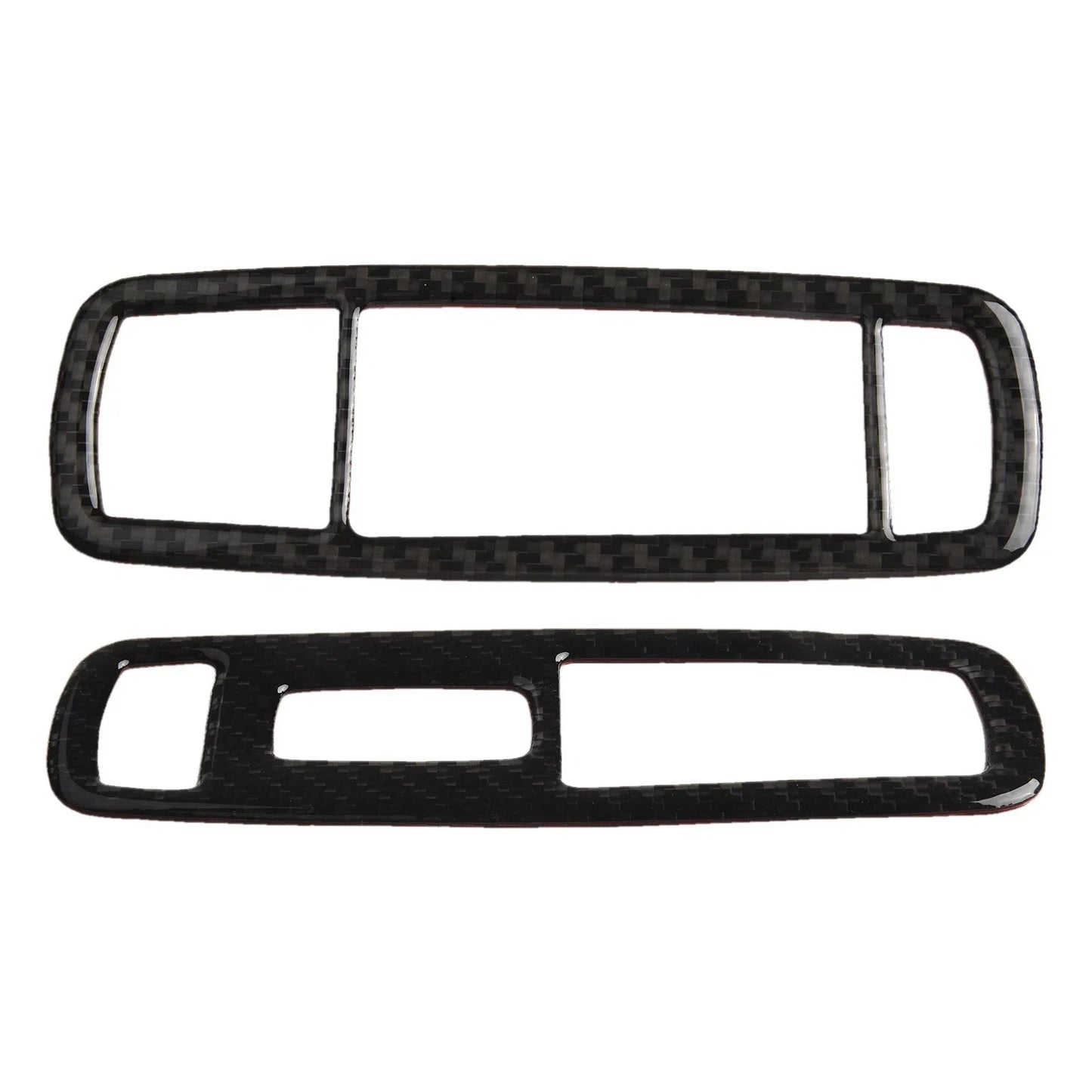 Carbon Fiber / 4 x / Door Switch Panel Trims for Jeep