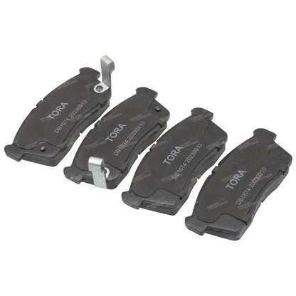 Front Disc Brake Pads Set for Suzuki Alto GF 3cyl 1.0L K10BN (2009-2014)
