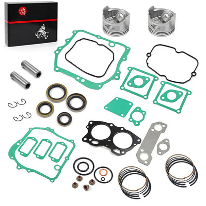 Piston & Ring Gasket Kit for EZGO 4 Cycle Robin 295cc Gas Golf Cart (1991–2026)