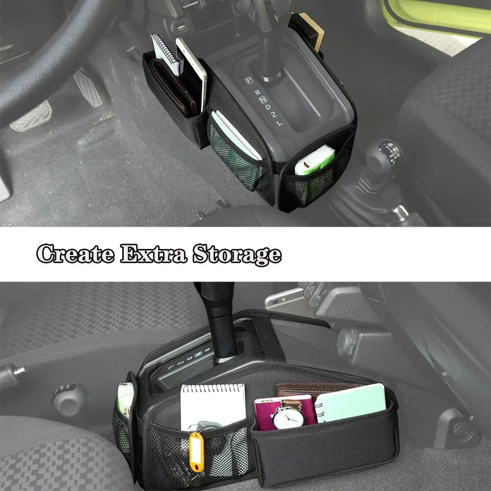 Gear Shift Storage Bag for Suzuki Jimny (2019-2024) Oxford Cloth
