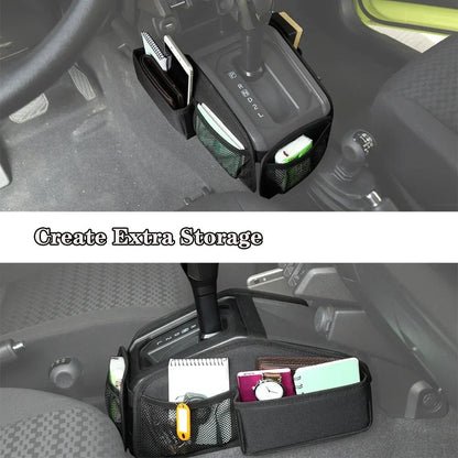 Gear Shift Storage Bag for Suzuki Jimny (2019-2024) Oxford Cloth