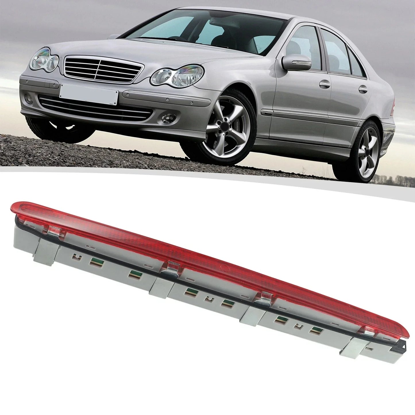 3rd Brake Light Red Lens