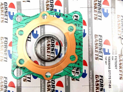 STD Top End Kit 66.00mm Piston Rings Gasket for Yamaha DT175 (1982-1985)
