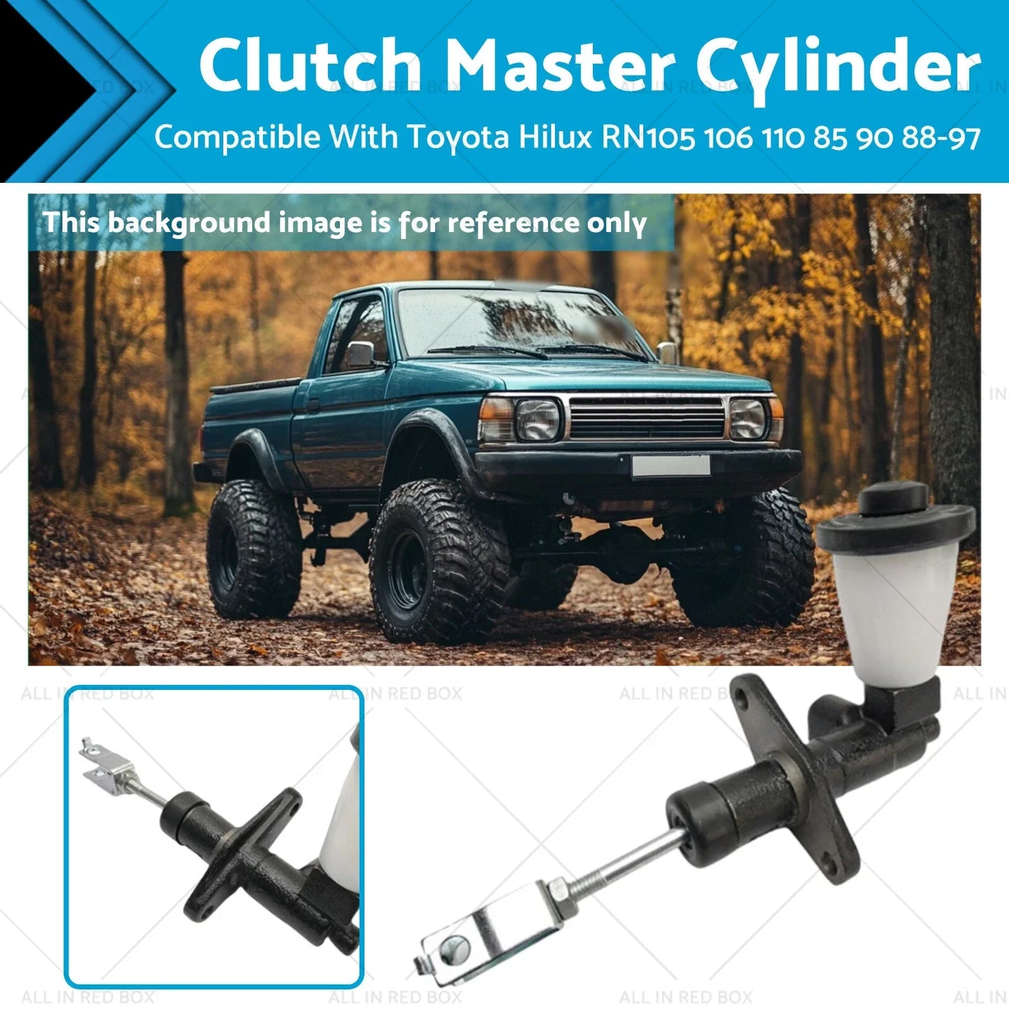 Clutch Master Cylinder for Toyota Hilux RN85R RN90R Petrol 2.4L (1988-1997)